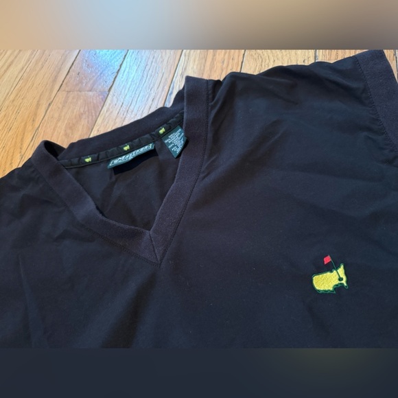 Masters Collection Golf Vest Mens Size XL Black Sleeveless Pullover Windbreaker - Picture 2 of 11